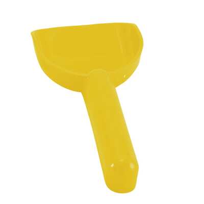 mini pala de platja groga