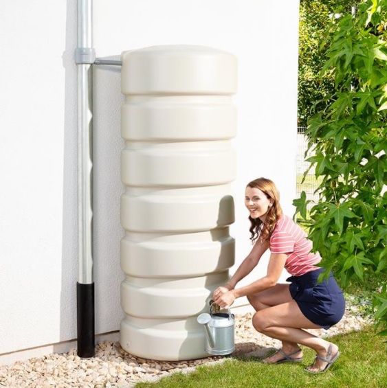 Depósito agua de 300 litros beige depósito de agua decorativo beige de 300  y 650 litros exterior [] - 191,25€ 