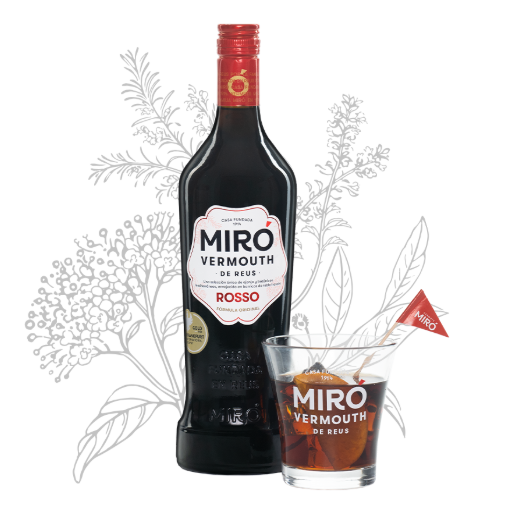 VERMOUTH MIRO ROJO 1 L. 15^ 2