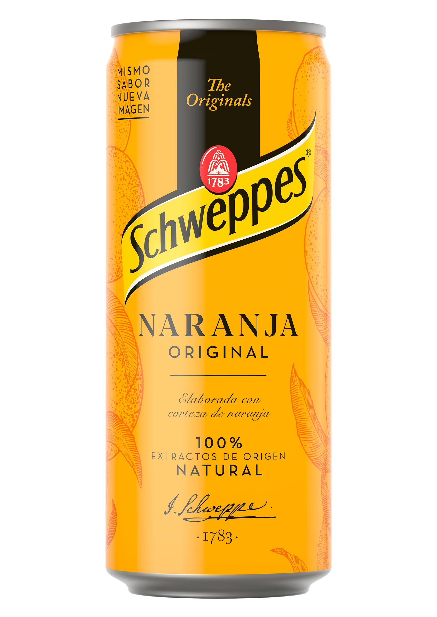 SCHWEPPES NARANJA LATA 33 CL. 1