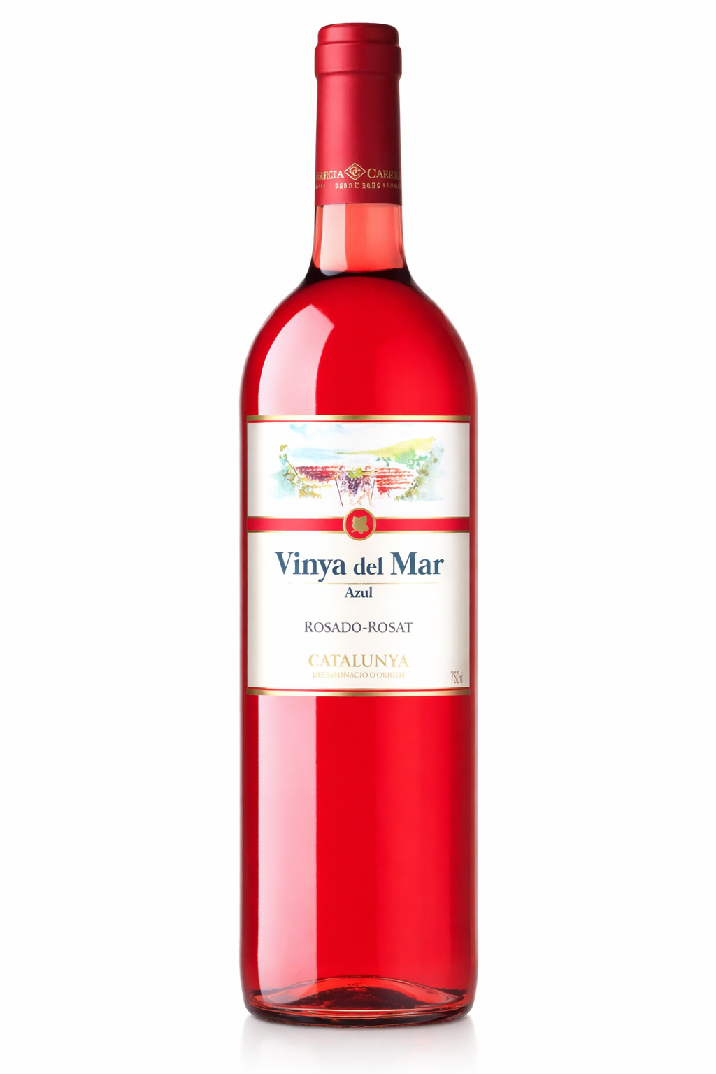 VINO V.DEL MAR ROSADO D.O.CAT.75 CL 2