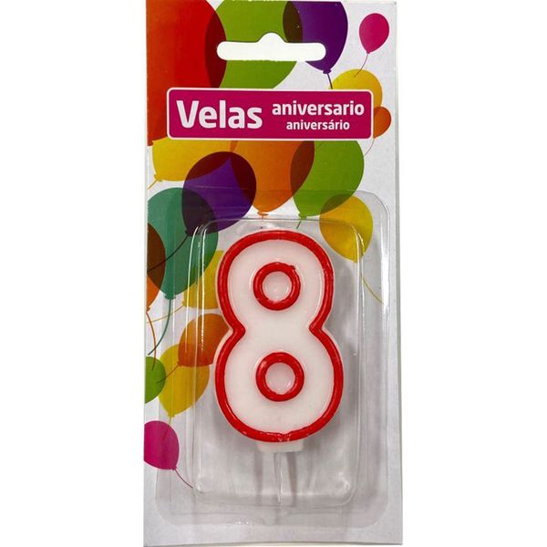 VELA ANIVERSARIO N.8 SELEX 1