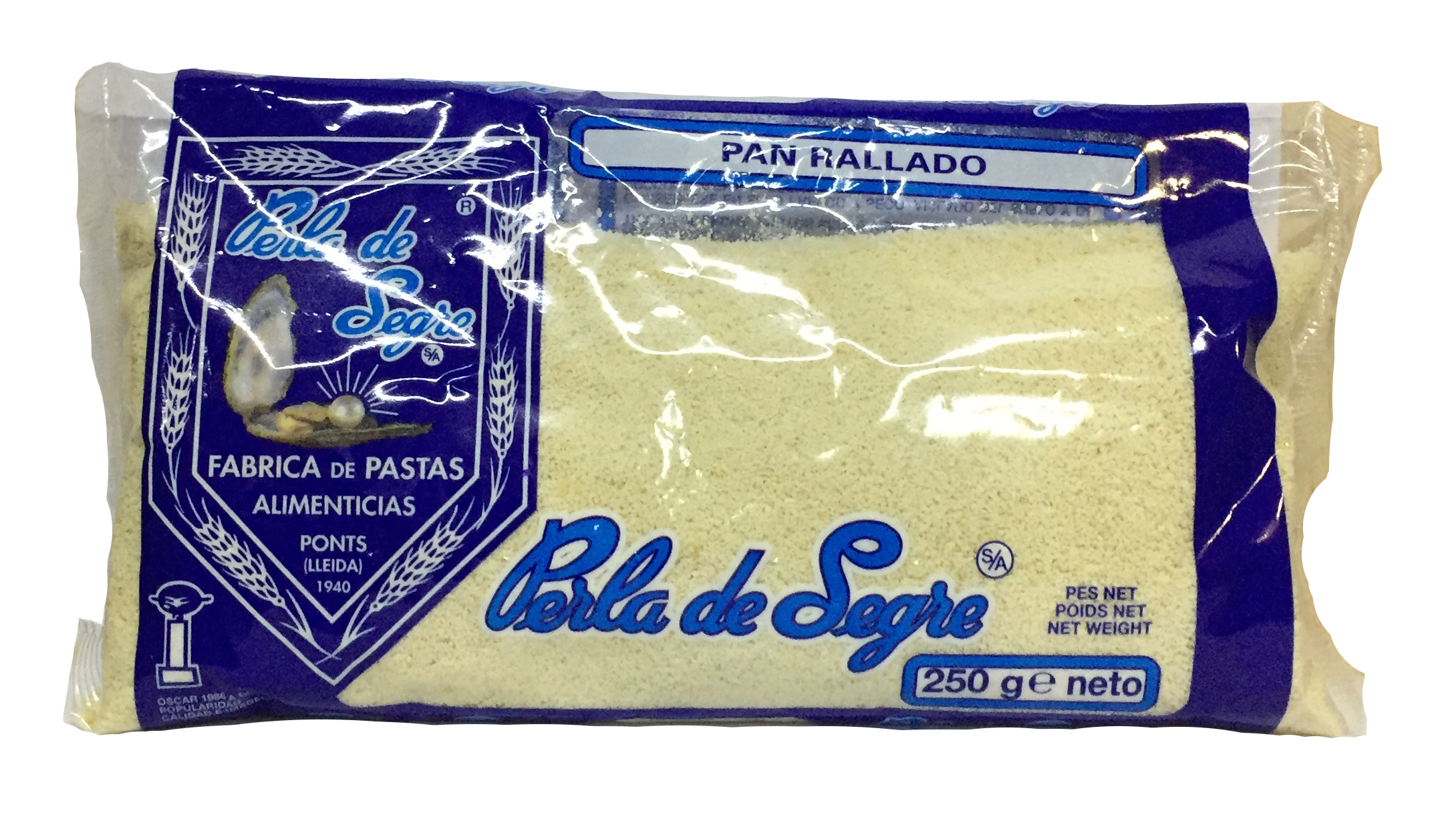 PAN RALLADO PERLA DEL SEGRE 250 GR 2