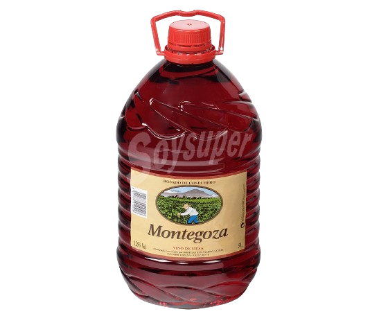 VINO MONTEGOZA ROSADO GARRAFA 5 L 13,5Â§ 1
