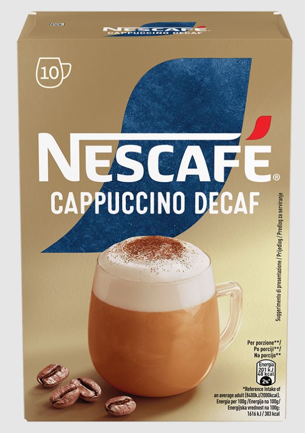 NESCAFE CAPPUCCINO GOLD DESCAF.10 SOBRES 1