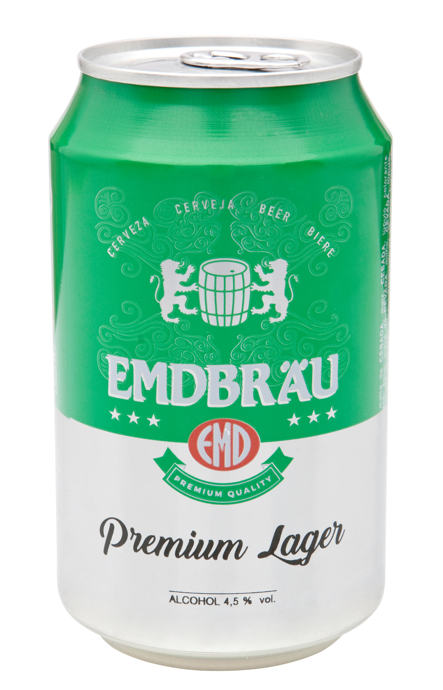 CERVEZA EMDBRAU LATA 33 CL 4.5Â§ 2