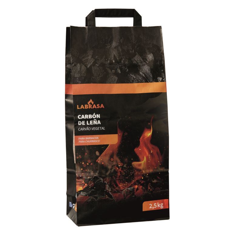 CARBON VEGETAL LA BRASA BOLSA 2.5 KG 1