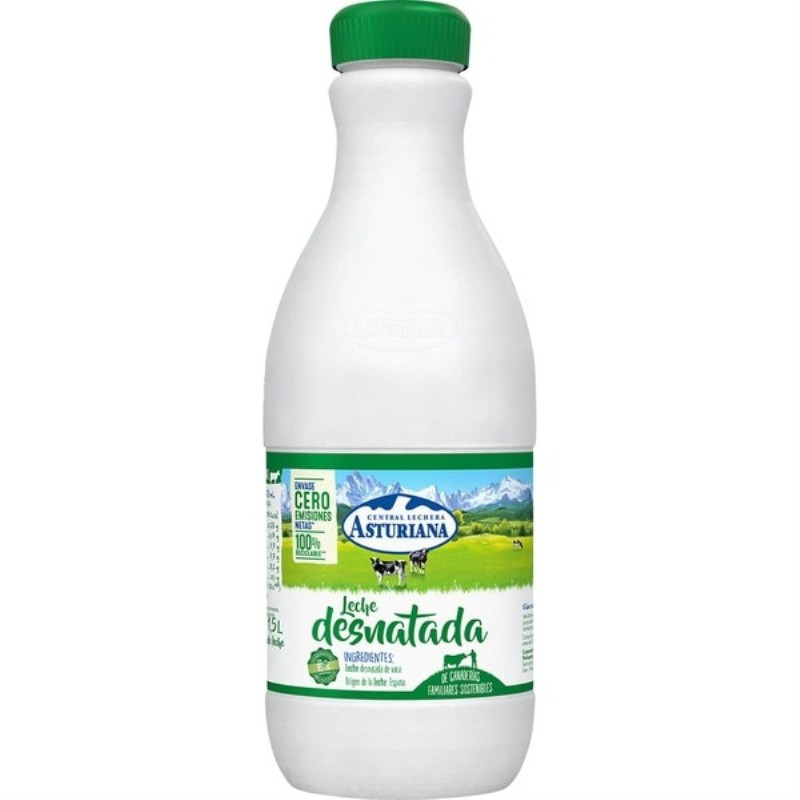 LECHE ASTURIANA DESNATADA 1,5 L 2