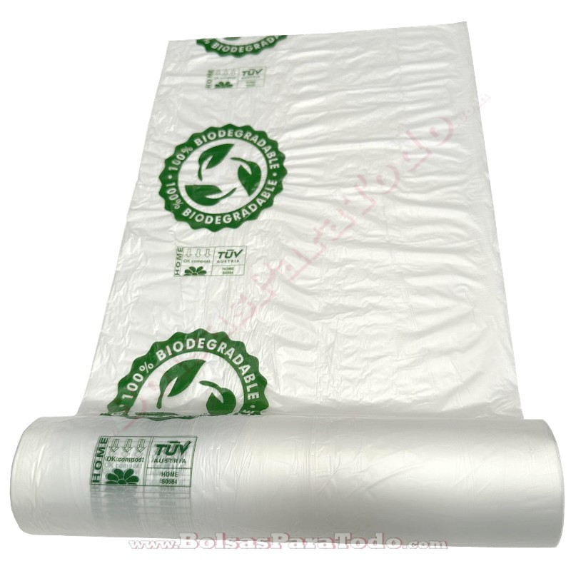 BOLSA MERCADO BIOCOMP.30X40 ROLLO 400U 1