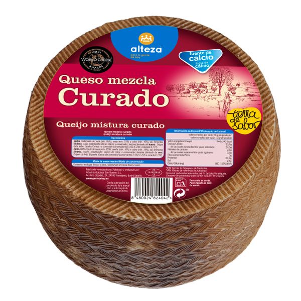 QUESO CURADO ALTEZA (2 PZx2.9kg) 1