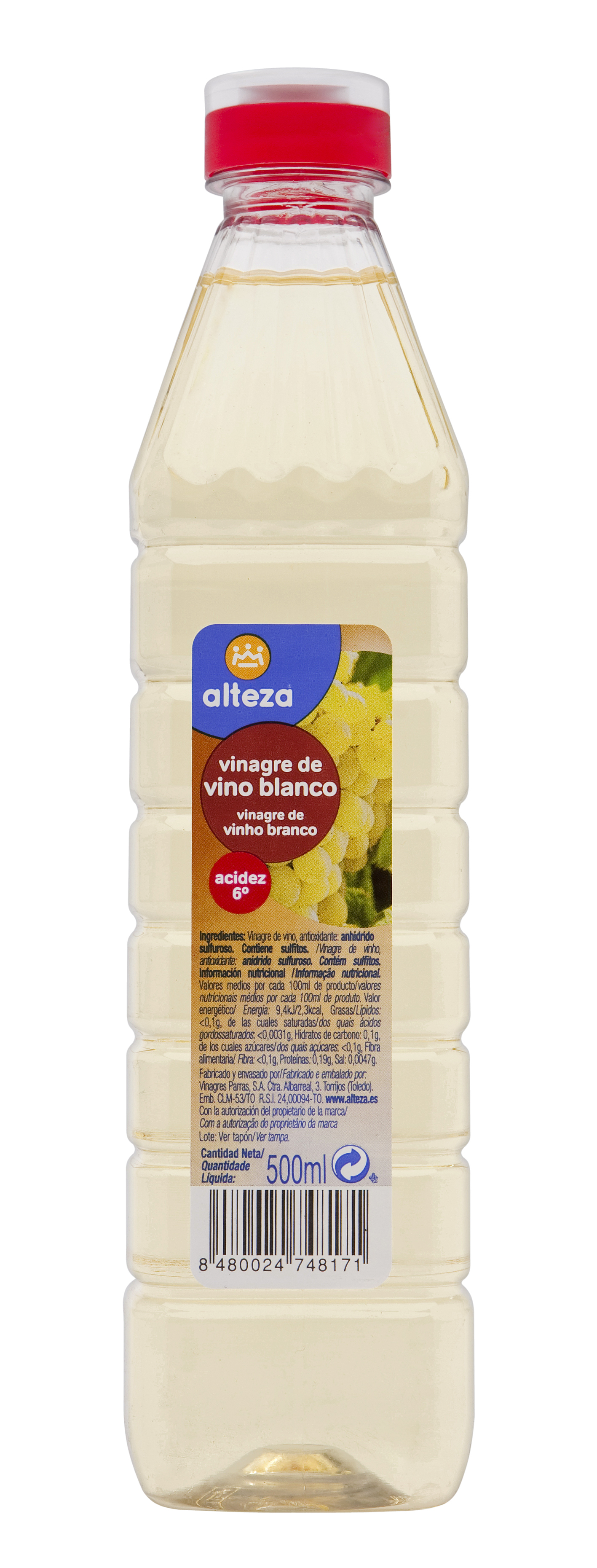 VINAGRE ALTEZA BLANCO 500 CC 2