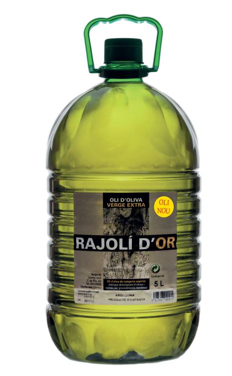 OLI OLIVA V.EX.ARBEQ.RAJOLI D'OR 5 L 2