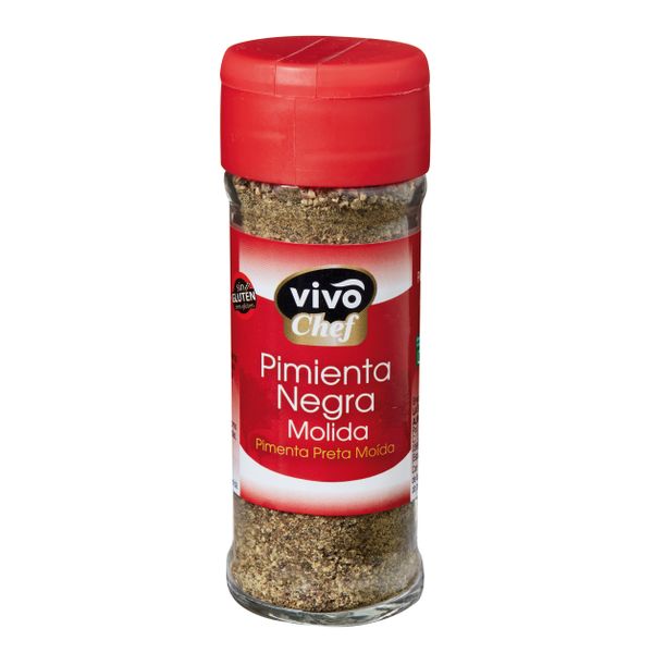 PIMIENTA NEGRA MOLIDA V.CHEF TARRO 40 GR 1