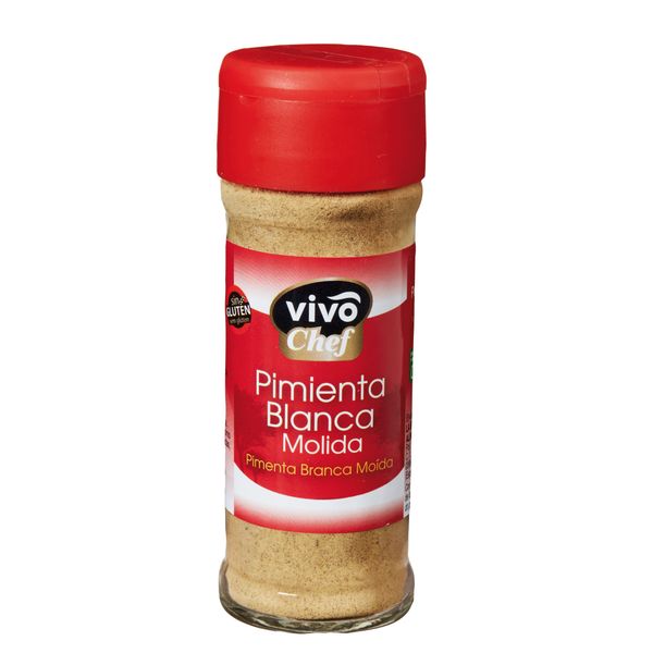 PIMIENTA BLANCA MOLIDA V.CHEF TARRO 40GR 1