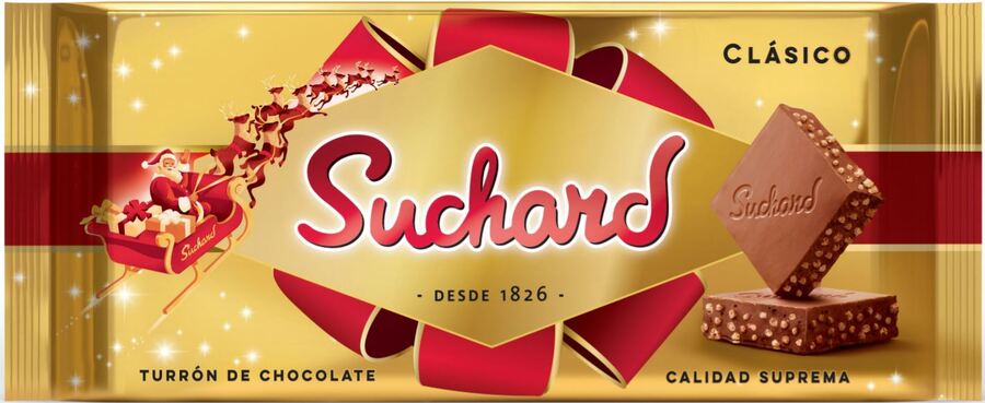 TURRON CHOC.CRUJIENTE SUCHARD 230 G 1