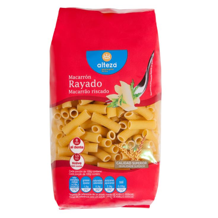MACARRON RAYADO ALTEZA 500 GR 2