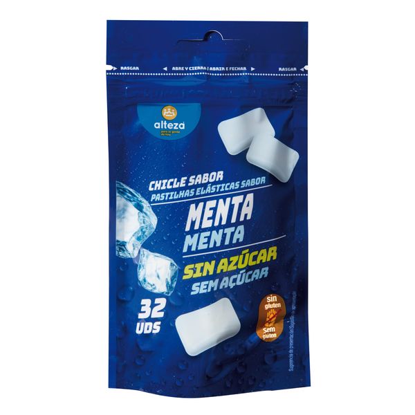CHICLET ALTEZA MENTA S/AZUC.32 GRAGEAS 2