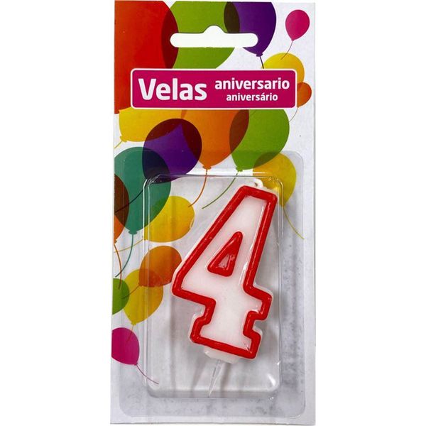 VELA ANIVERSARIO N.4 SELEX 1