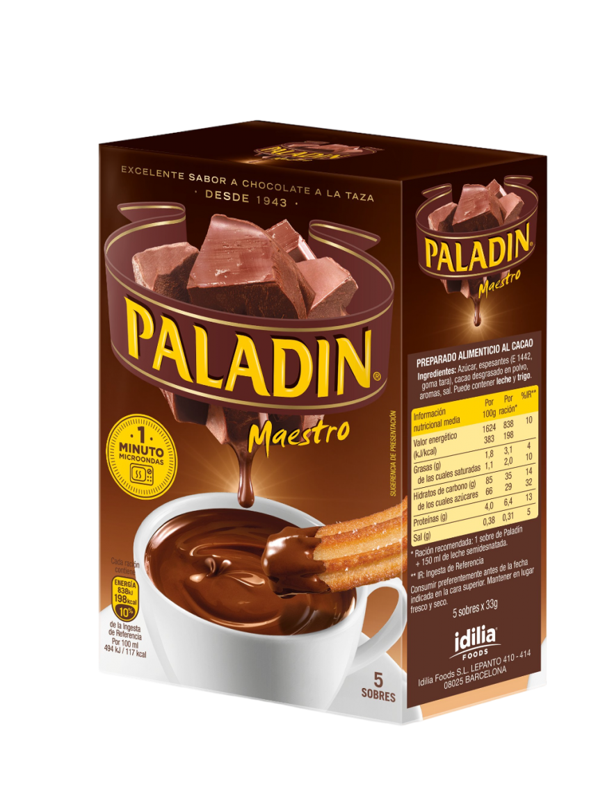 PALADIN ESTUCHE 5 SOBRES 2