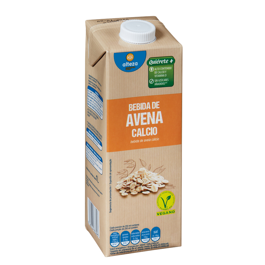 BEBIDA AVENA ALTEZA CALCIO 1 L 2