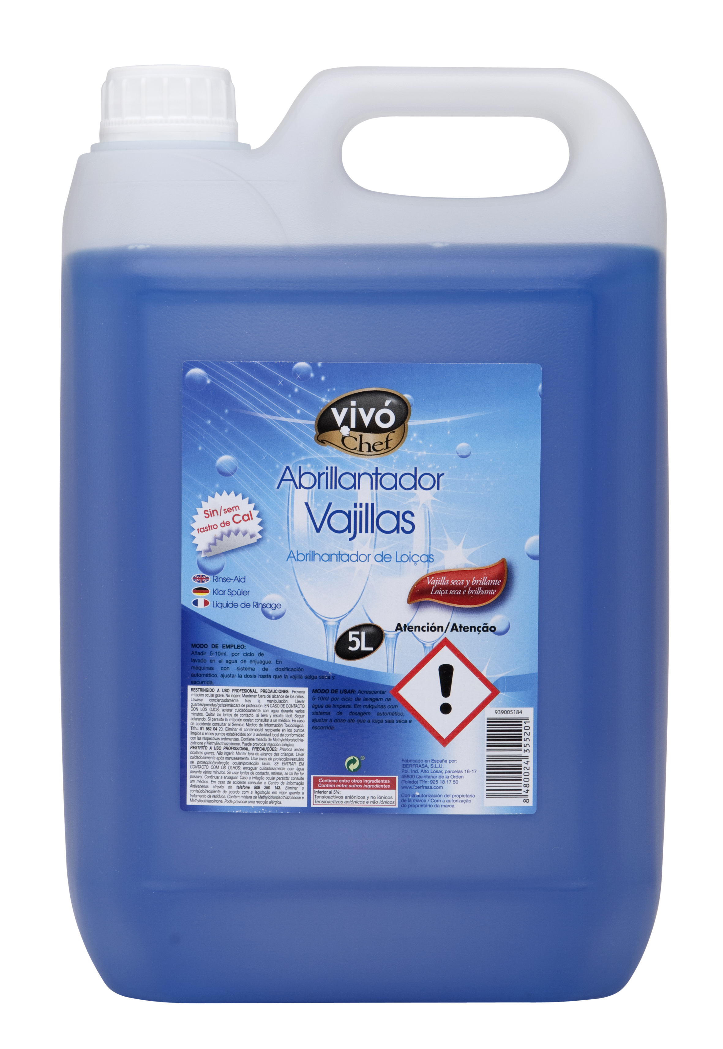 ABRILLANTADOR VIVO CHEF 5 L 1