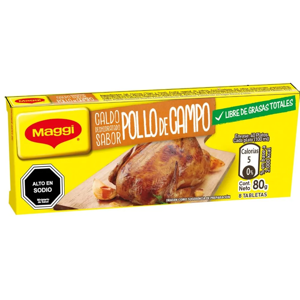 CALDO POLLO MAGGI 8 PASTILLAS 2