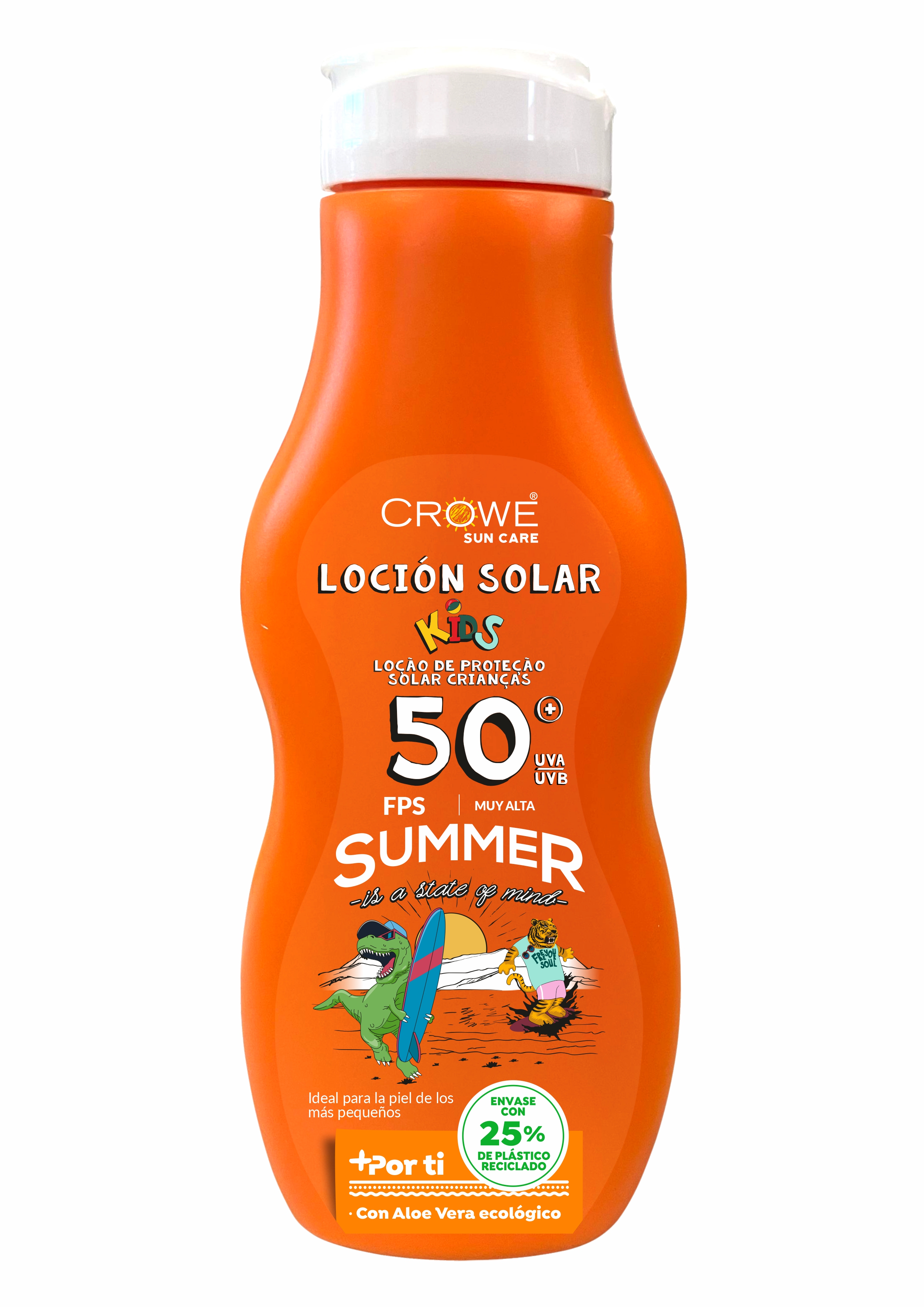 SOLAR CROWE LOCION KIDS FP-50 + 250 ML 1