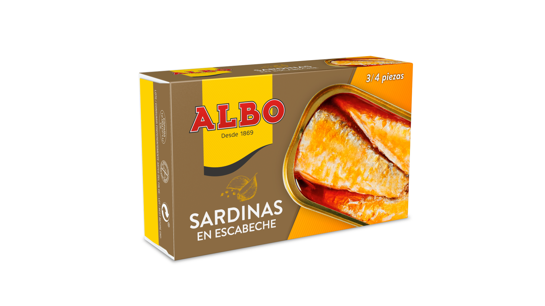 SARDINA ALBO ESCABECHE RR-125 F.A. 1