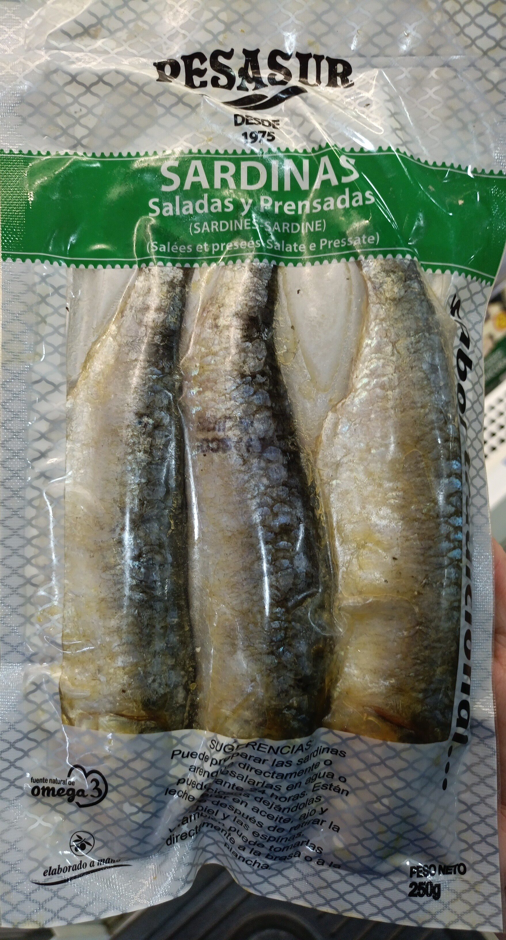 ARENQUE PESASUR SOBRE 250 G 1