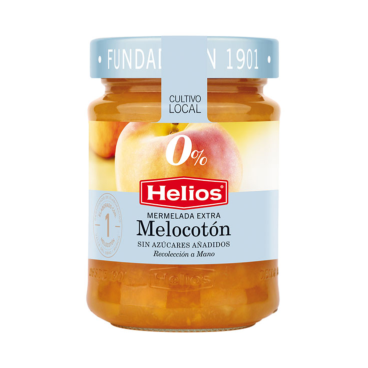 MERMELADA HELIOS DIET S/A MELOCOTON 280G 2