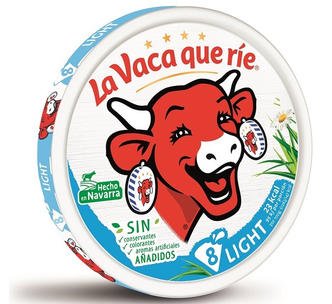 QUESO PORC.VACA Q RIE LIGHT 125G 8 PORC. 1