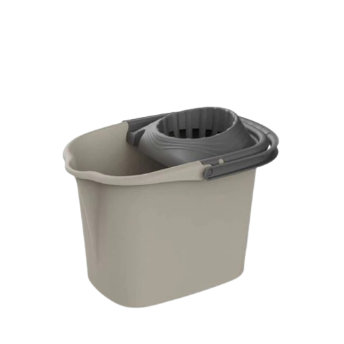 CUBO ESCUR.PLASTIKEN ECRU 16 L.RECTANG. 1