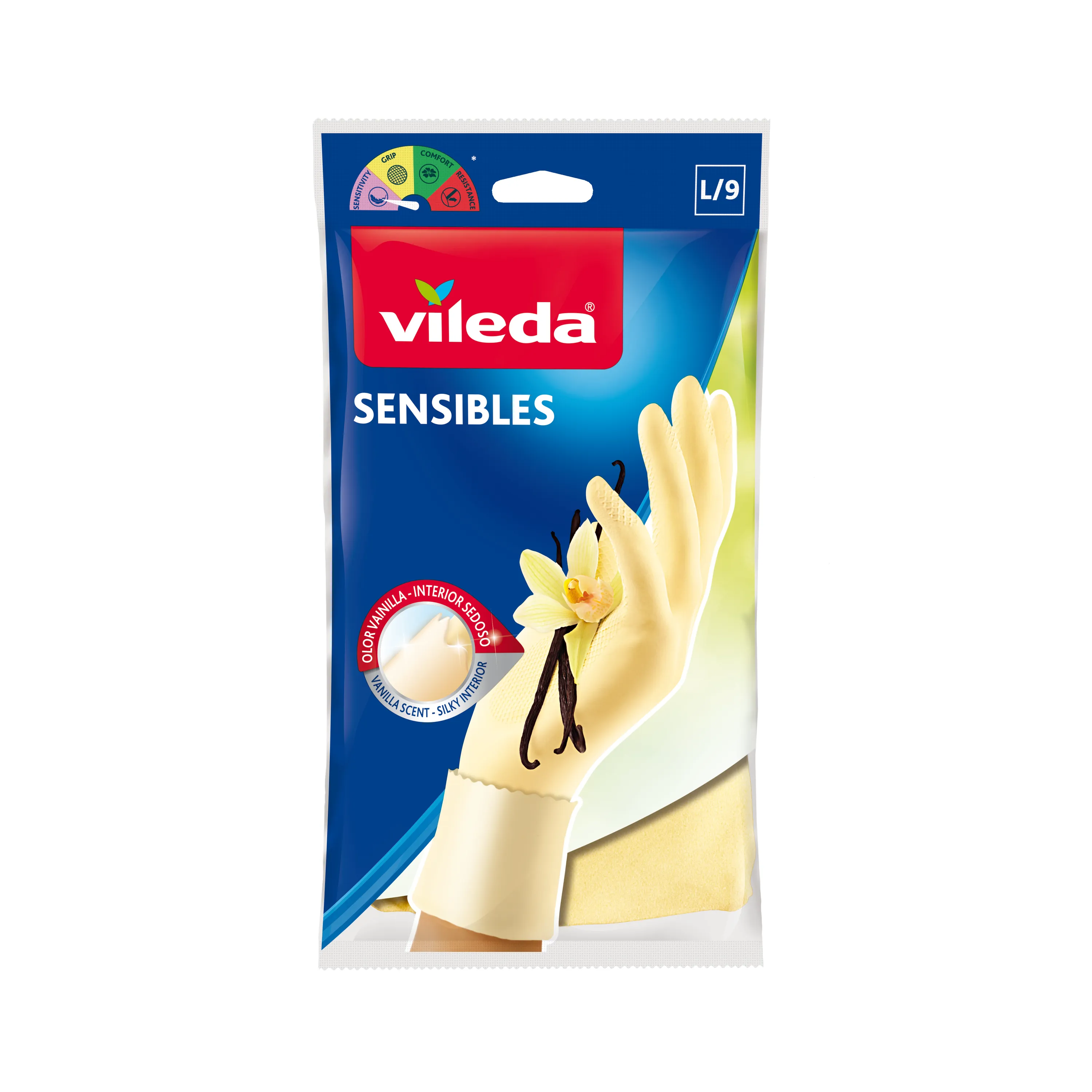 GUANTE SENSIBLE VILEDA TALLA-G 1