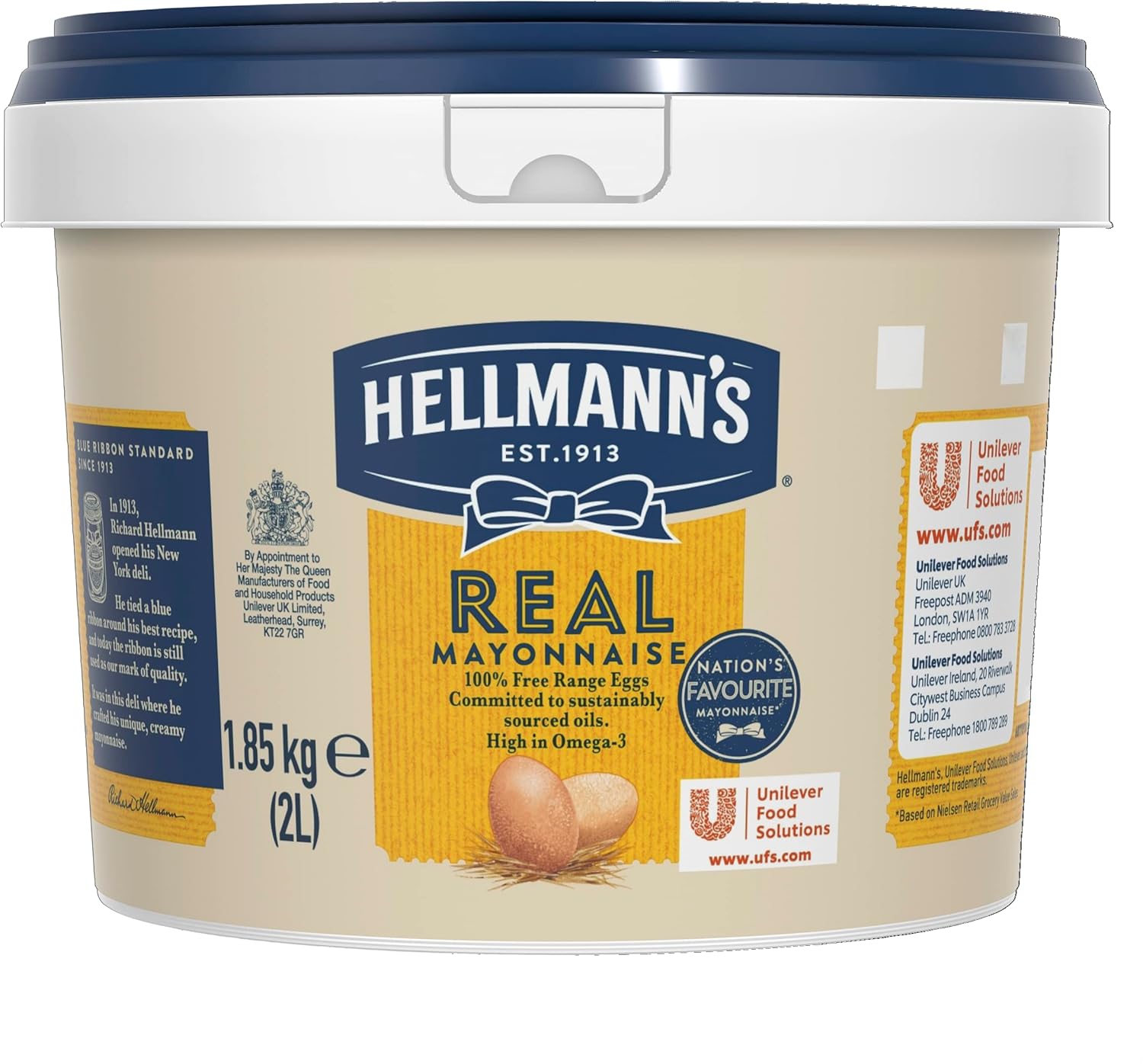 MAYONESA HELLMANNS CUBO 2 KG 1