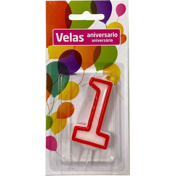 VELA ANIVERSARIO N.1 SELEX 1