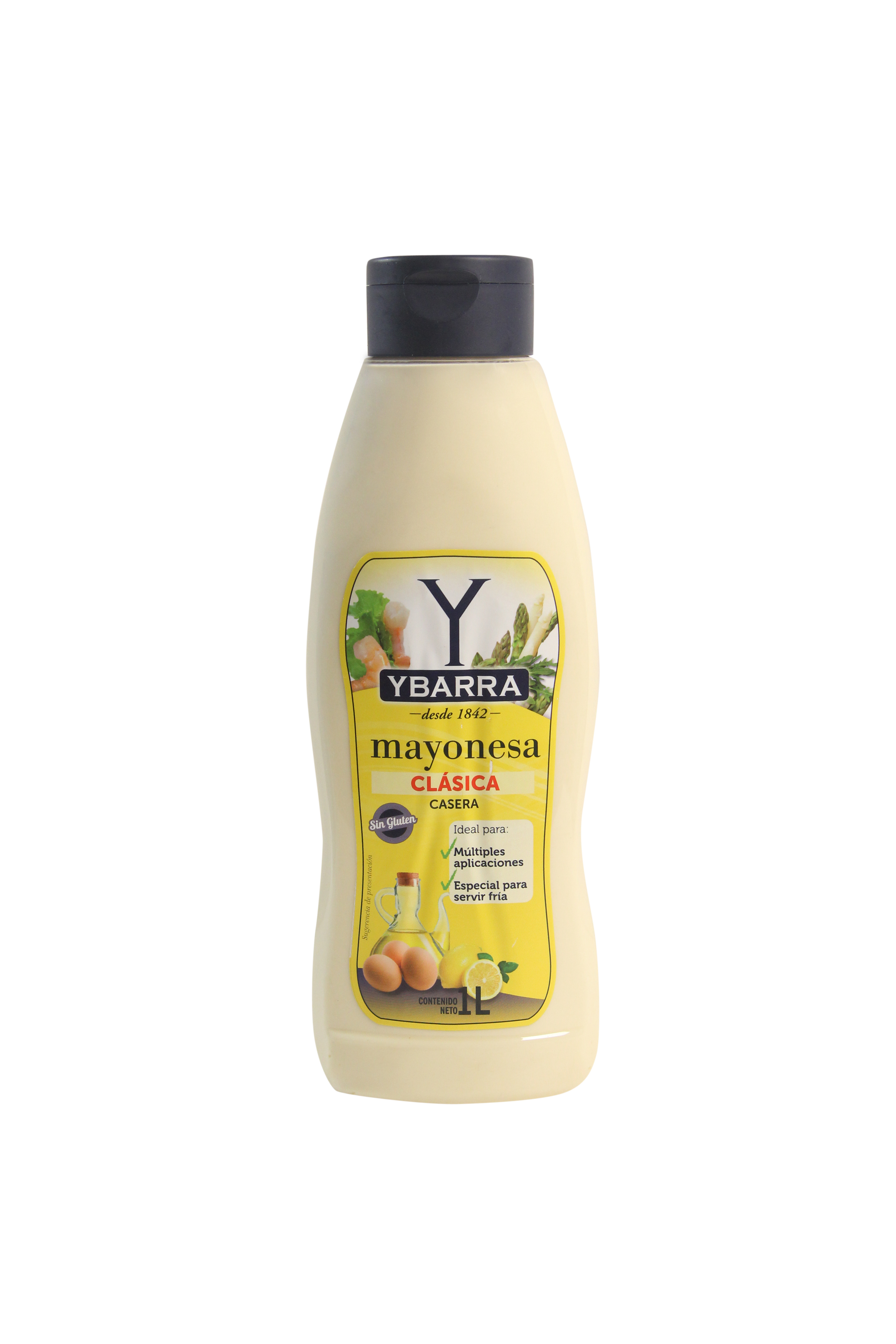 MAYONESA YBARRA PET 1 L. 2