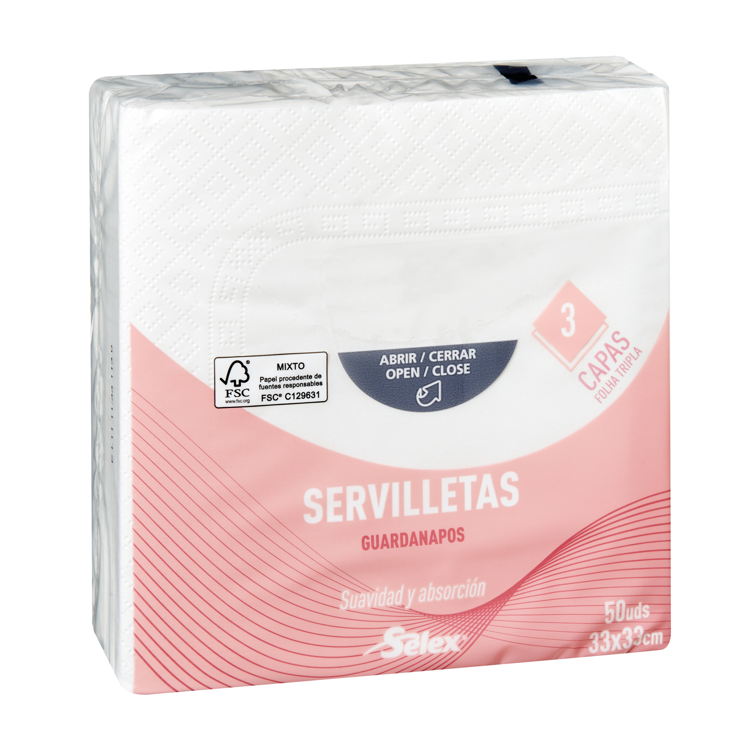 SERV.SELEX BLANCA 3C 33x33 P-50 1