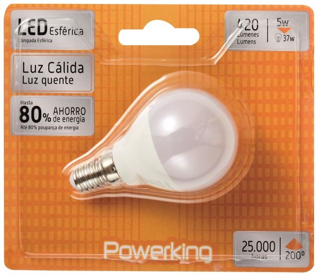 LED ESF.CEGASA 5W E14 CAL.(331122) 1