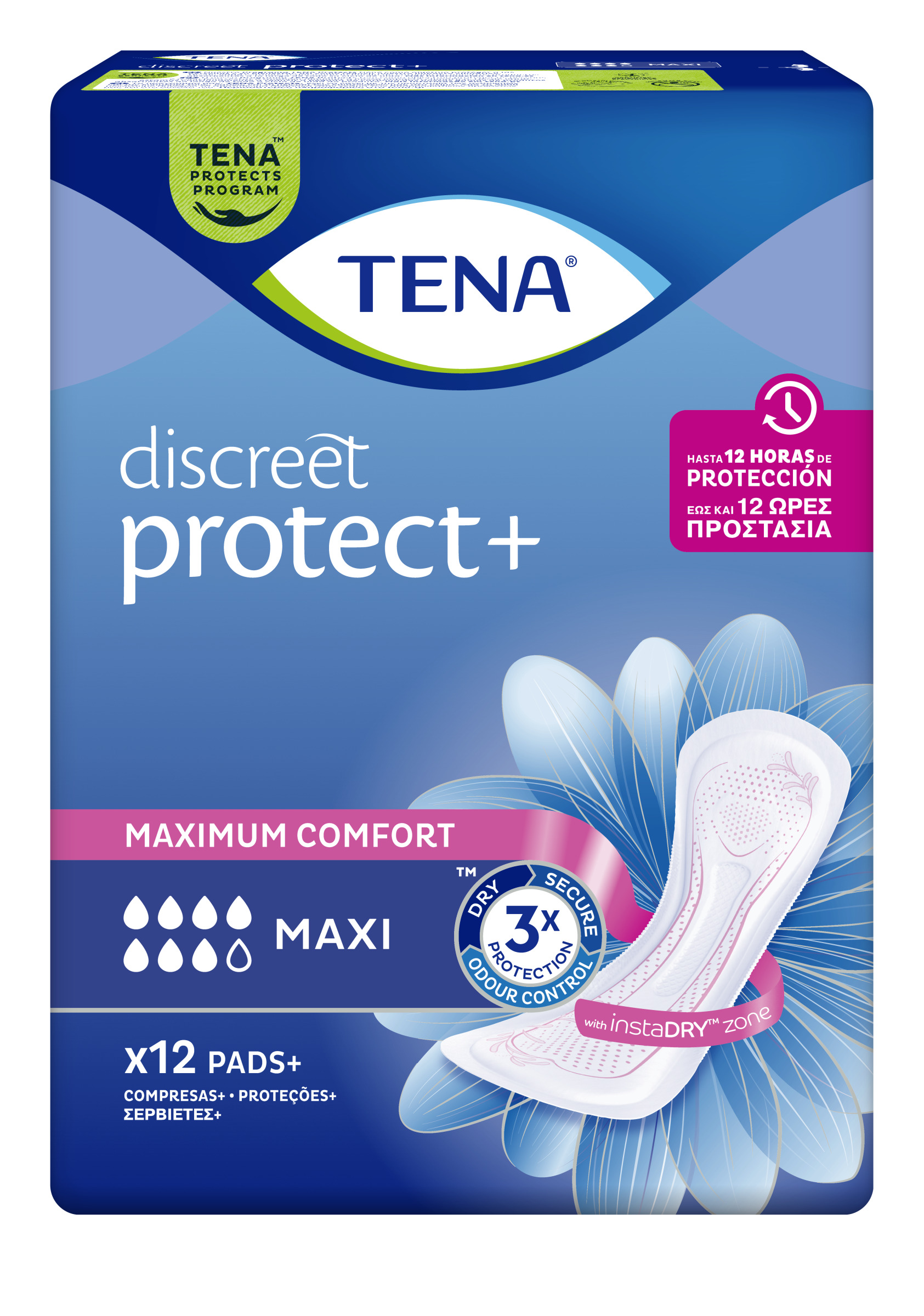 TENA LADY MAXI 12 UN 2