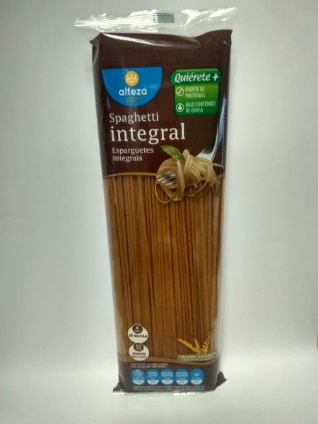 SPAGUETTI INTEGRAL ALTEZA 500 GR 2