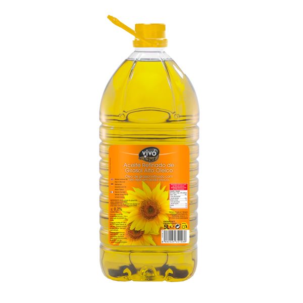 ACEITE ALTO OLEICO VIVO CHEF 5 L. 1