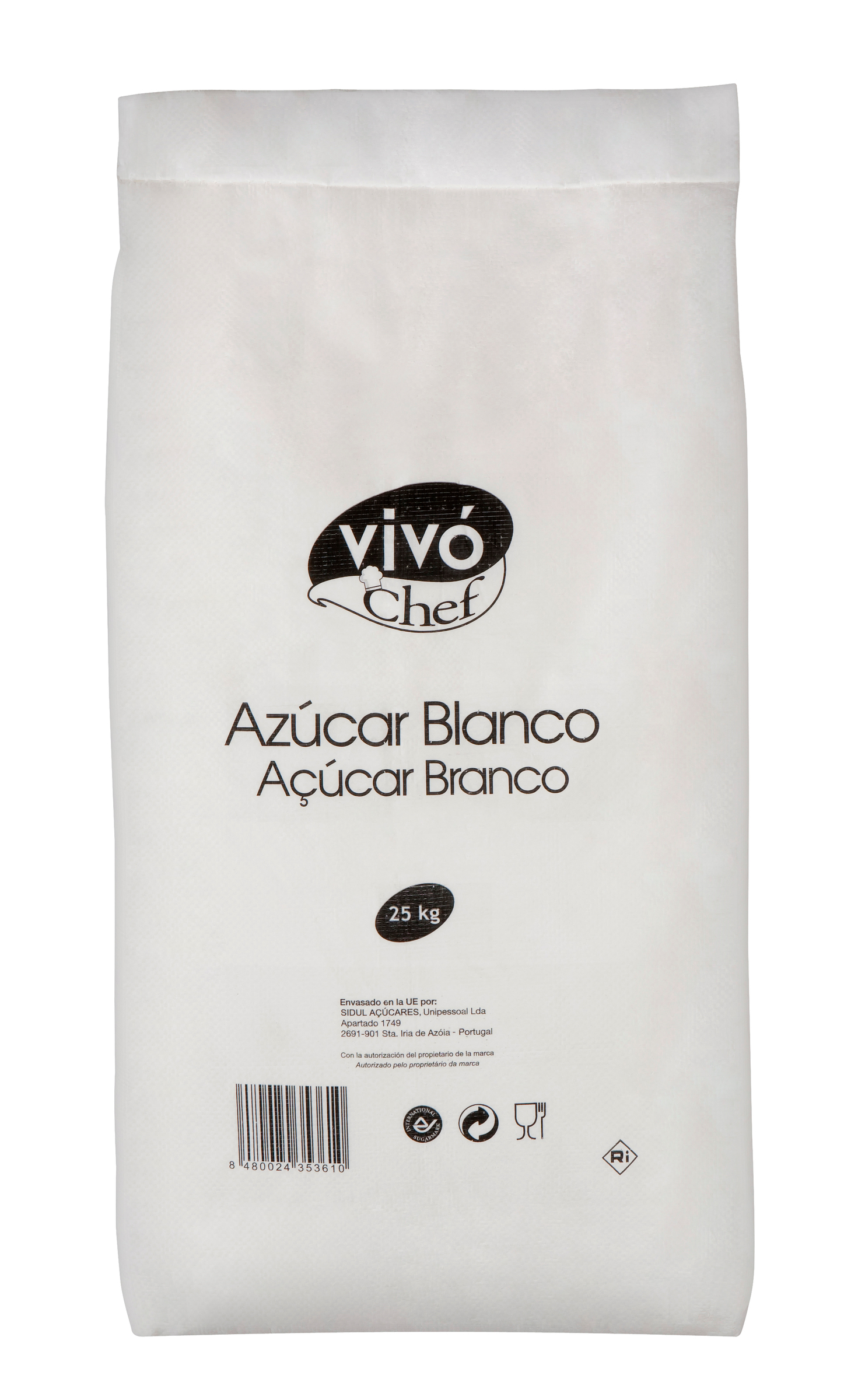 AZUCAR VIVO CHEF SACO 25 KG. 1