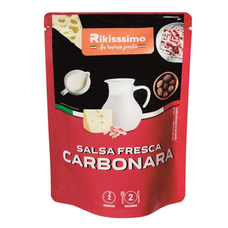 SALSA FRESCA CARBONARA RIKISSIMO 180G 2