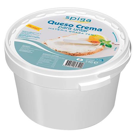 QUESO CREMA SPIGA 70% M.G. CUBO 2 KG 1