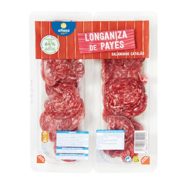 LONGANIZA PAYES LONCHAS ALTEZA 2X50 GR 1