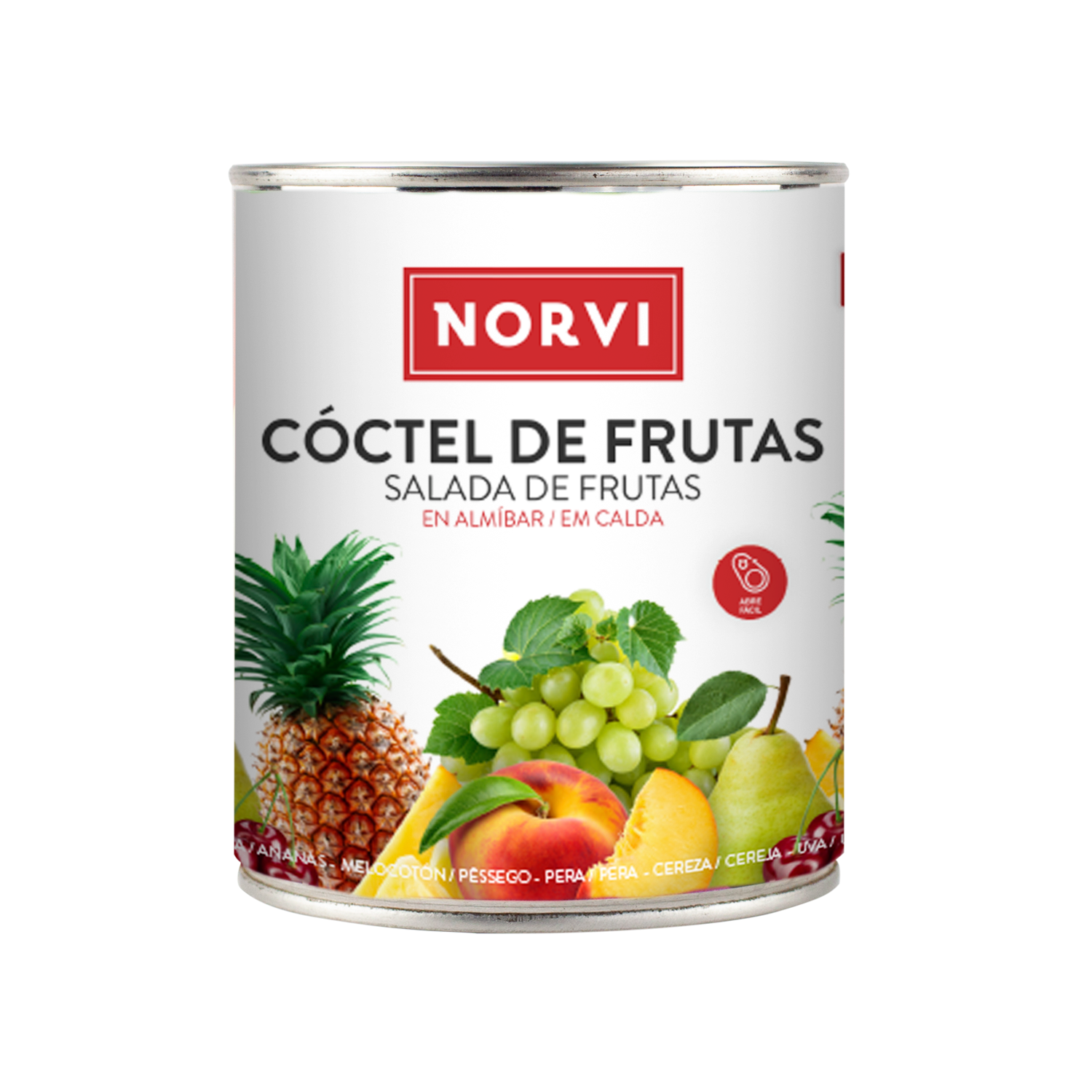COCKTAIL FRUTAS NORVI LATA 420 GR 1