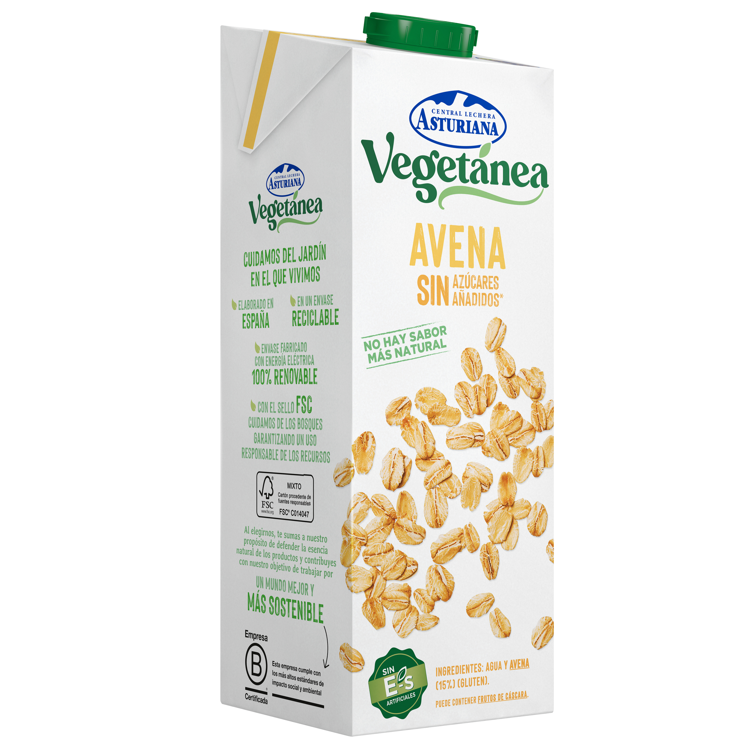 BEBIDA AVENA VEGETANEA S/AZ ASTURIANA 1L 2