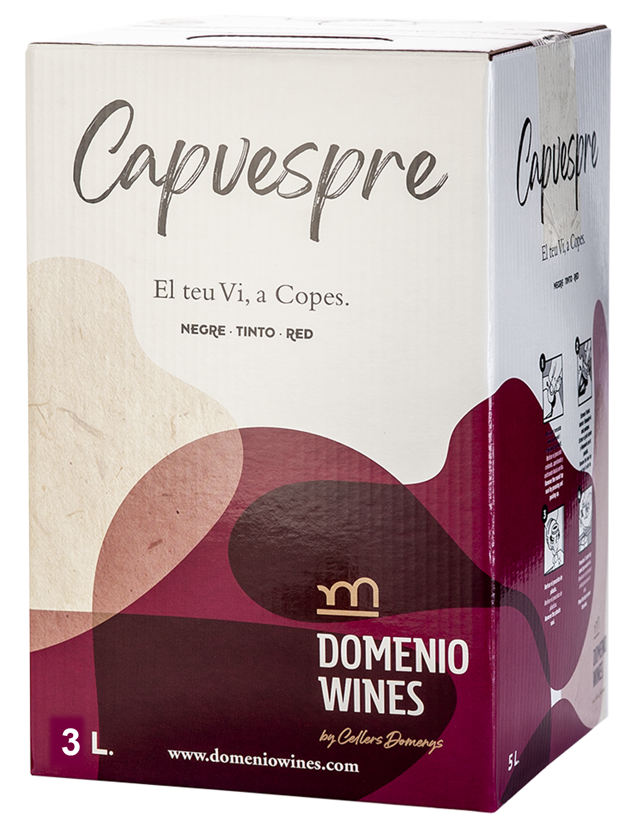 VINO TINTO CAPVESPRE 3L (CAJA) 1
