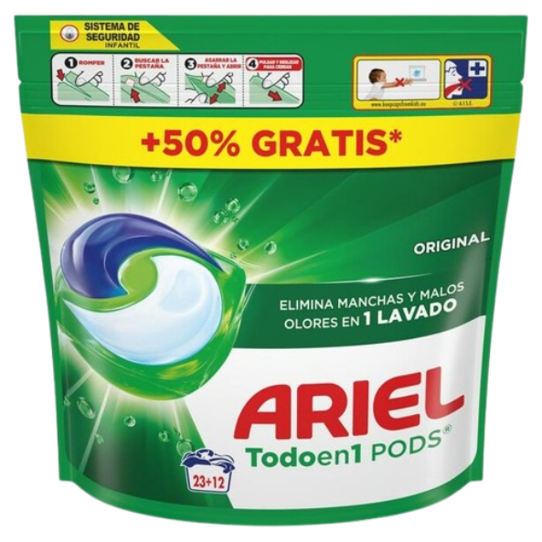 ARIEL PODS ORIGINAL 23+12 (50% GRATIS) 2