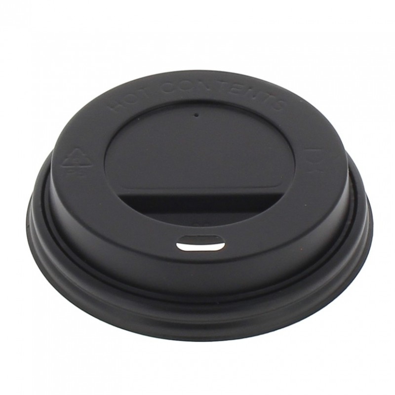 TAPA VASO NEGRA 240 ML P-50 1